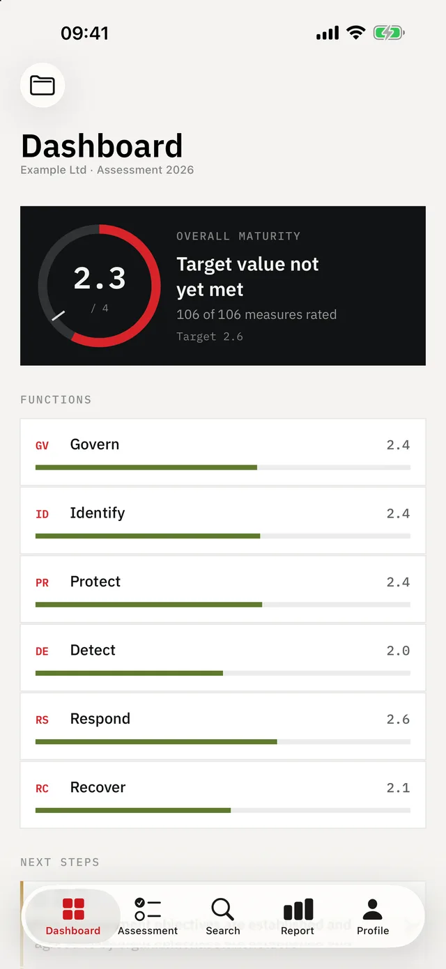 Cyber Maturity Audit